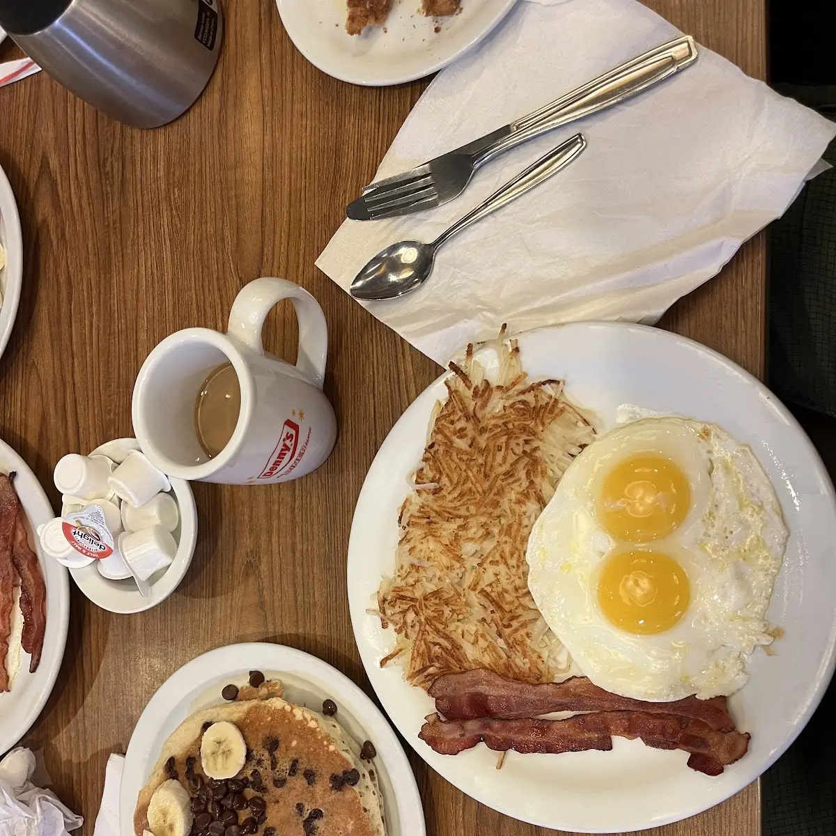 Hearty 9-Grain Pancake Slam