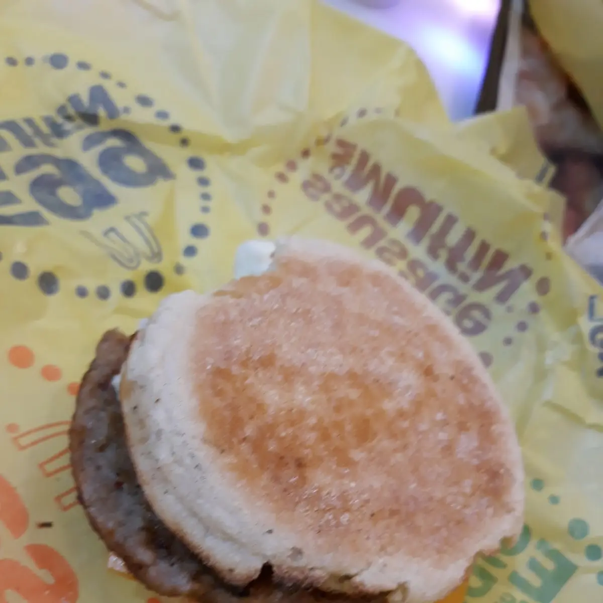Sausage Mcmuffin