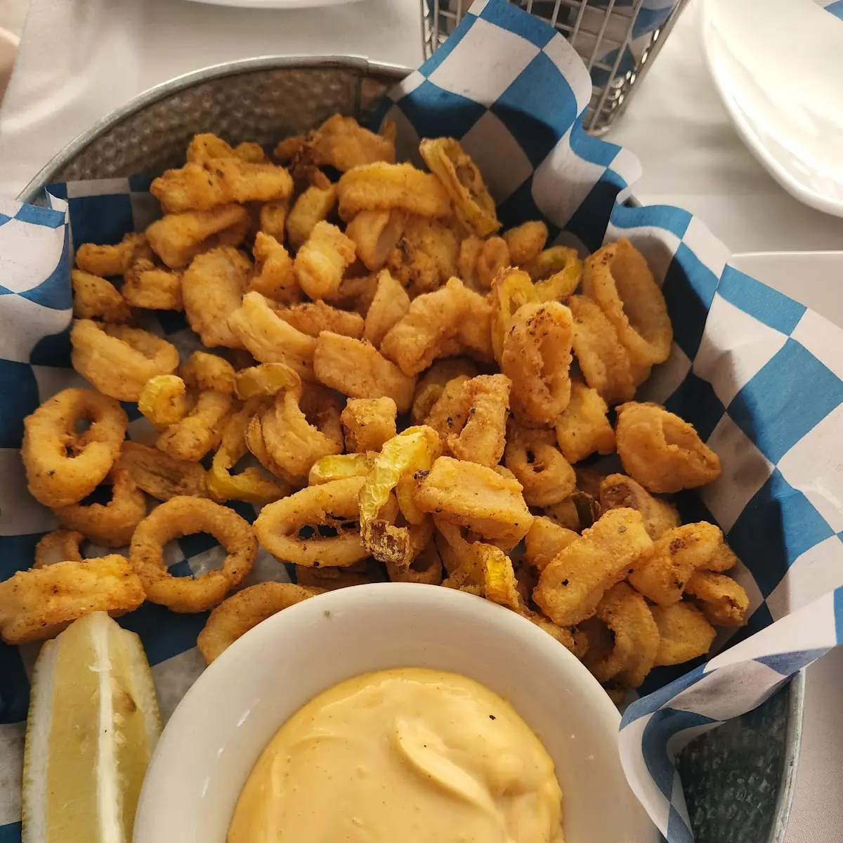 Lemon Pepper Fried Calamari