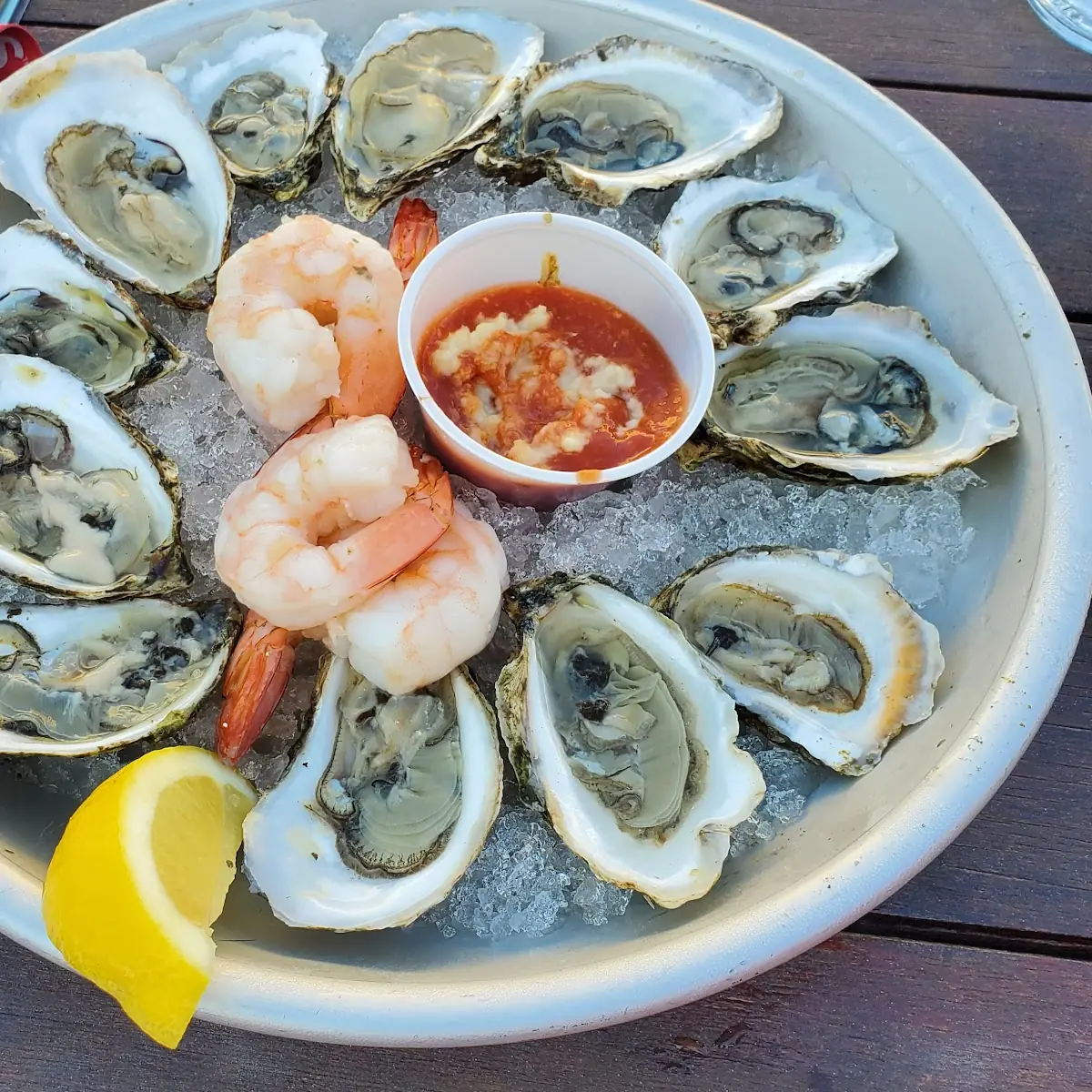 Oysters Shrimp Cocktail