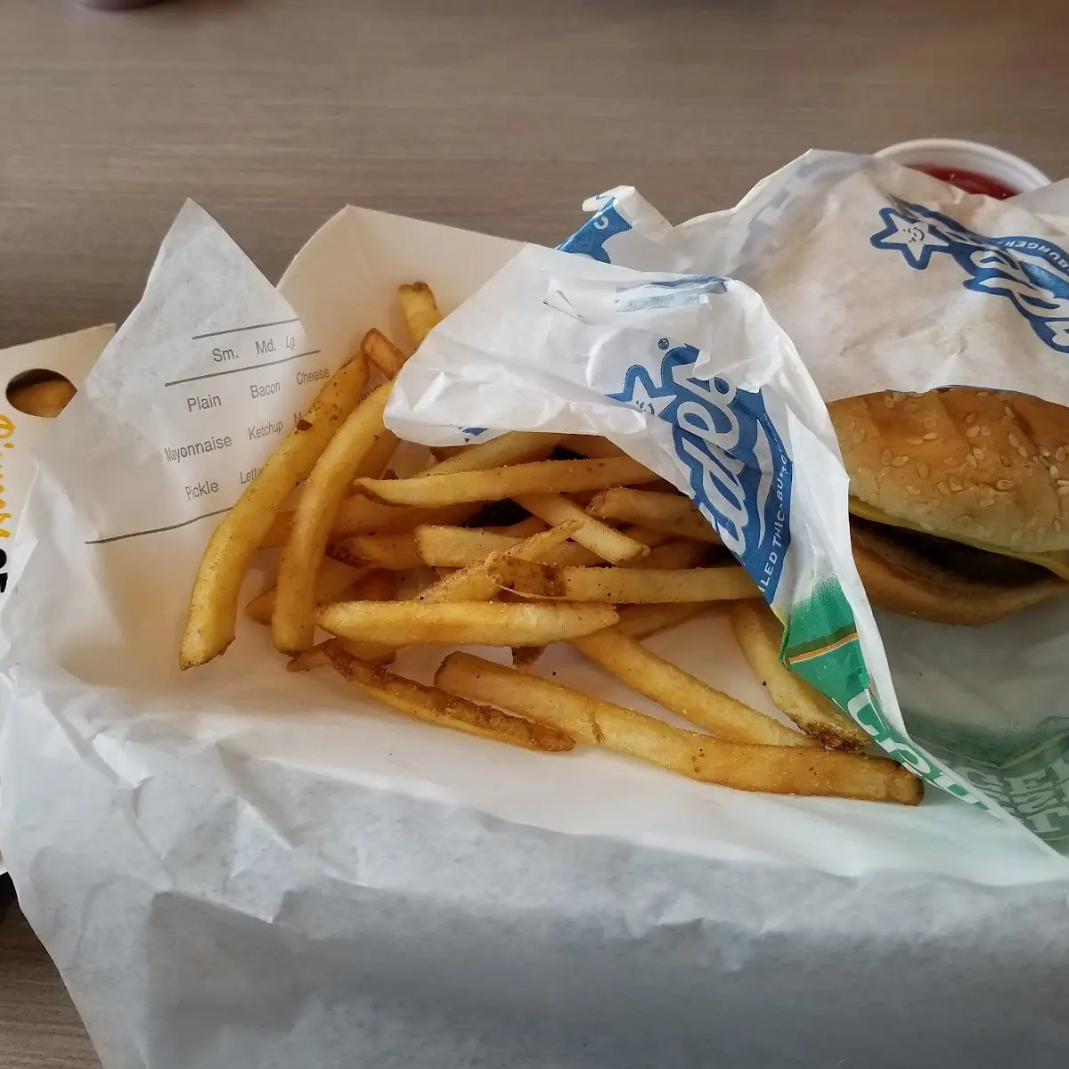 Double Cheeseburger Combo with Apple Turnover
