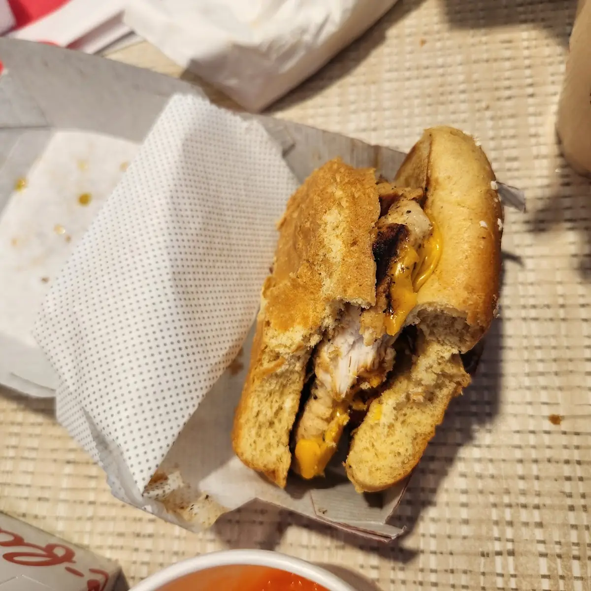 Spicy Chicken Sandwich Deluxe Meal