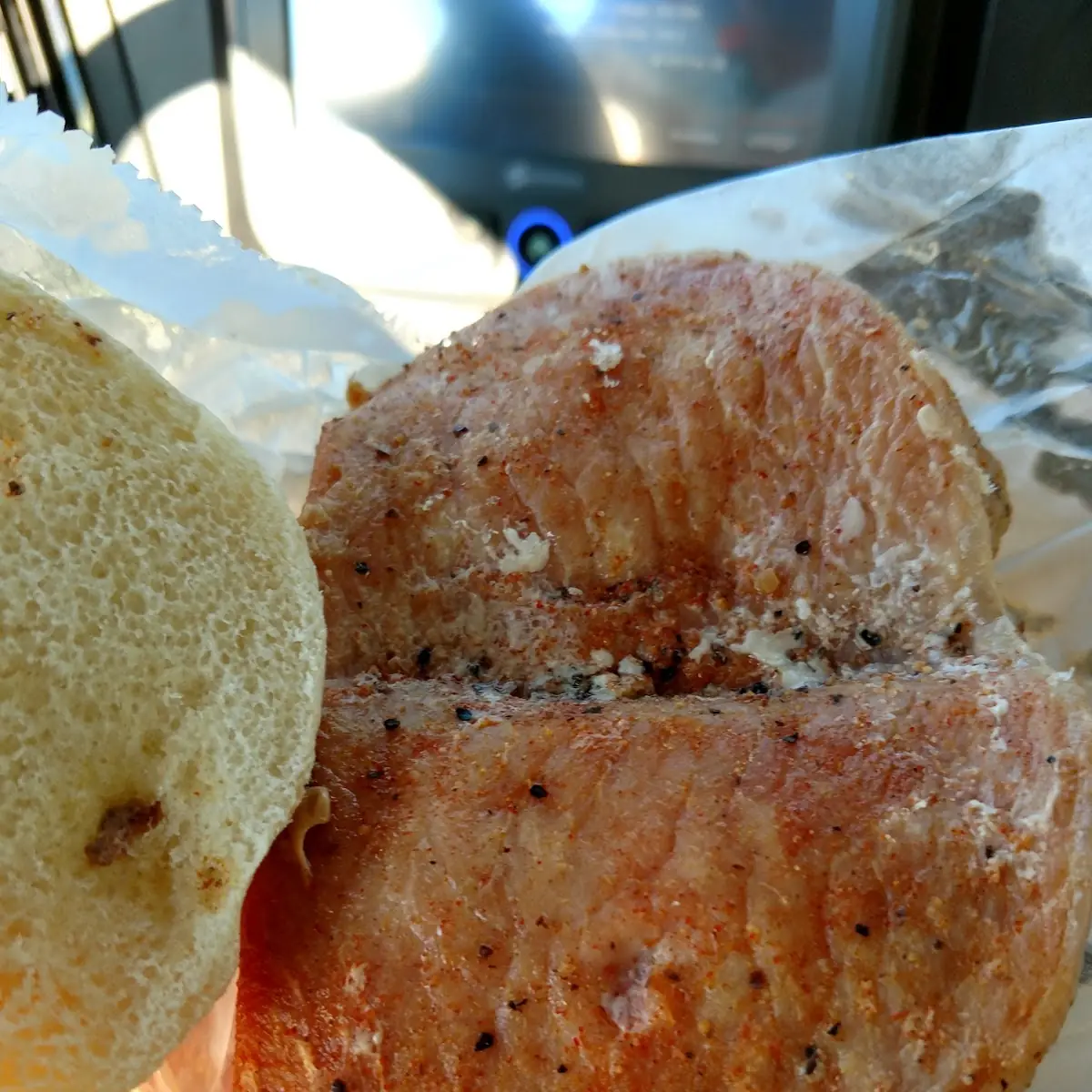Butterfly Pork Chop Sandwich