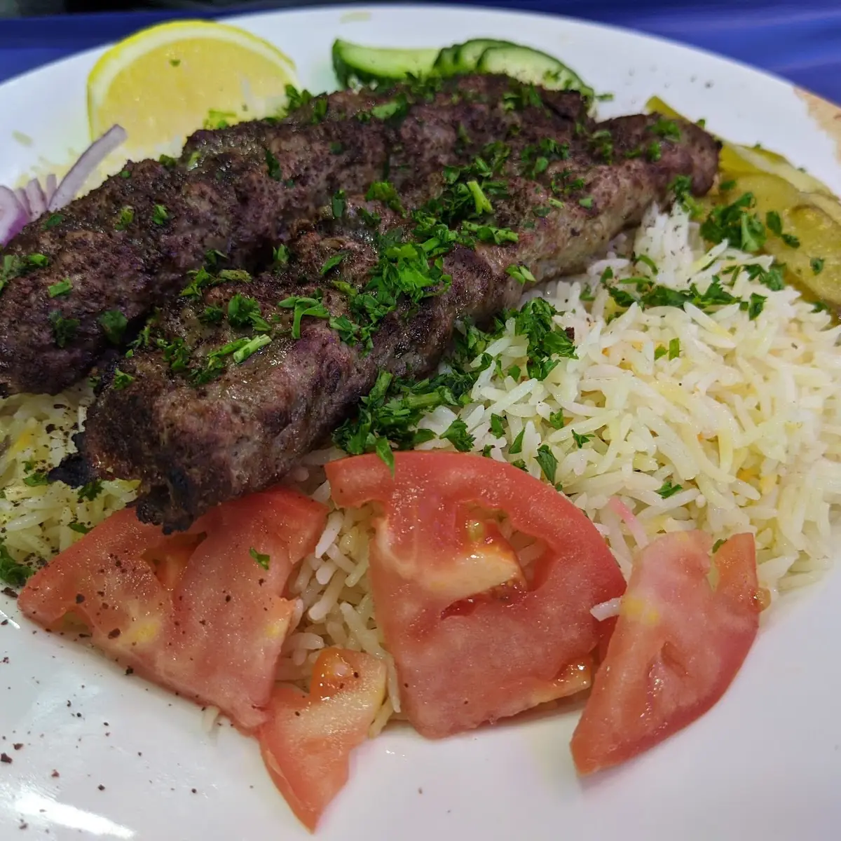 Ground Beef Kebab
