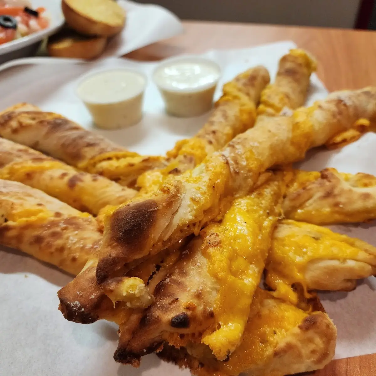 Canadian Bacon Bread Sticks