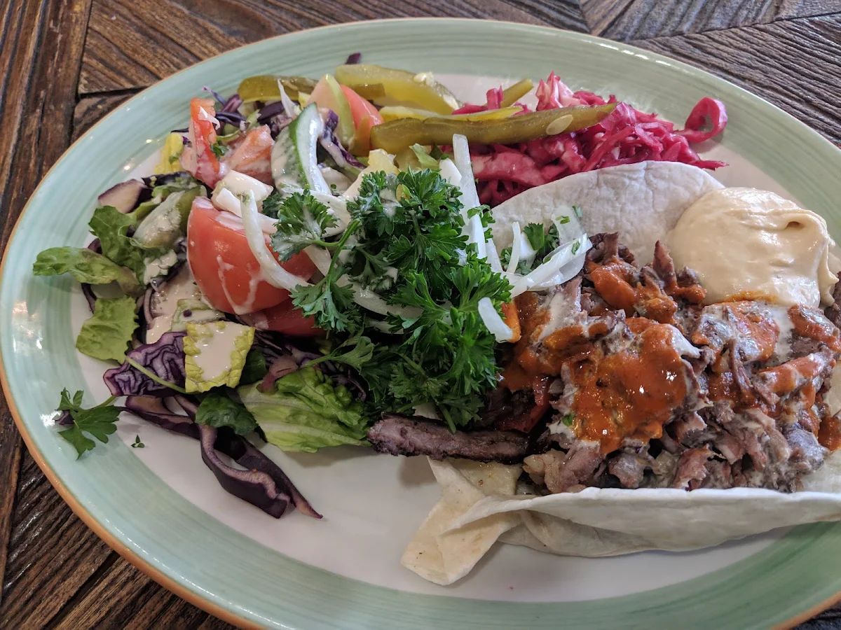 Beef Shawarma Platter, Zaad