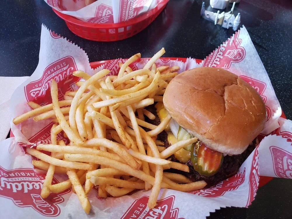 Freddy's Original Double Cheeseburger