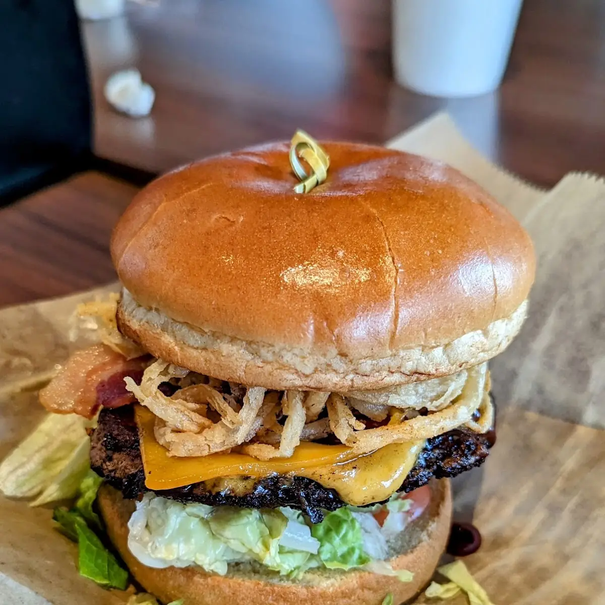 Barbecue Bacon Burger