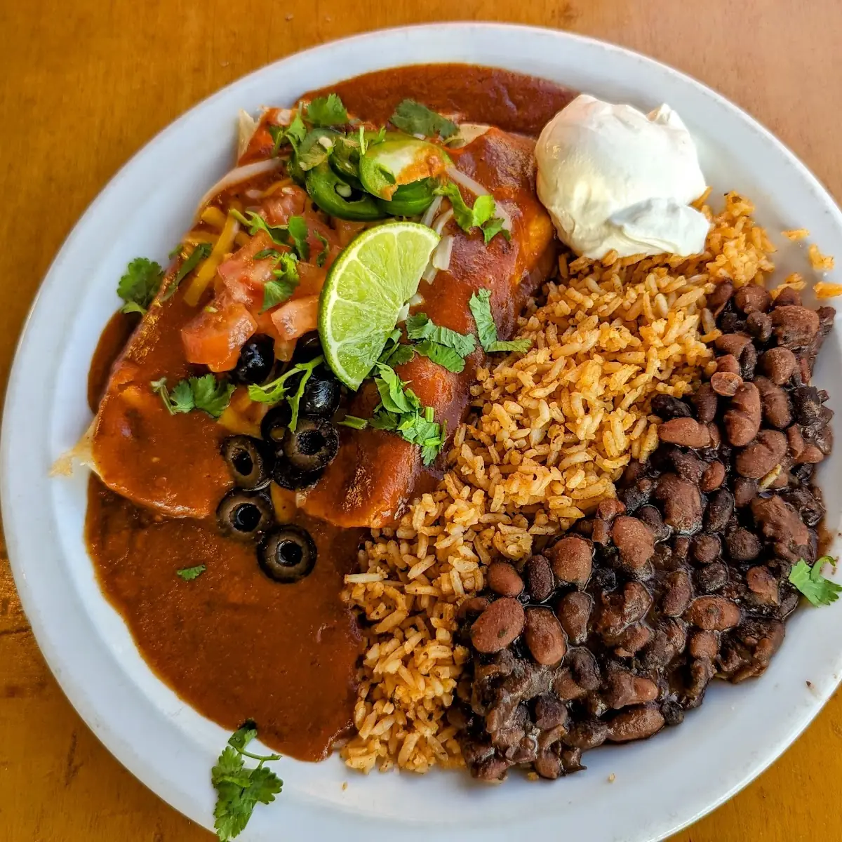 Enchilada Plate