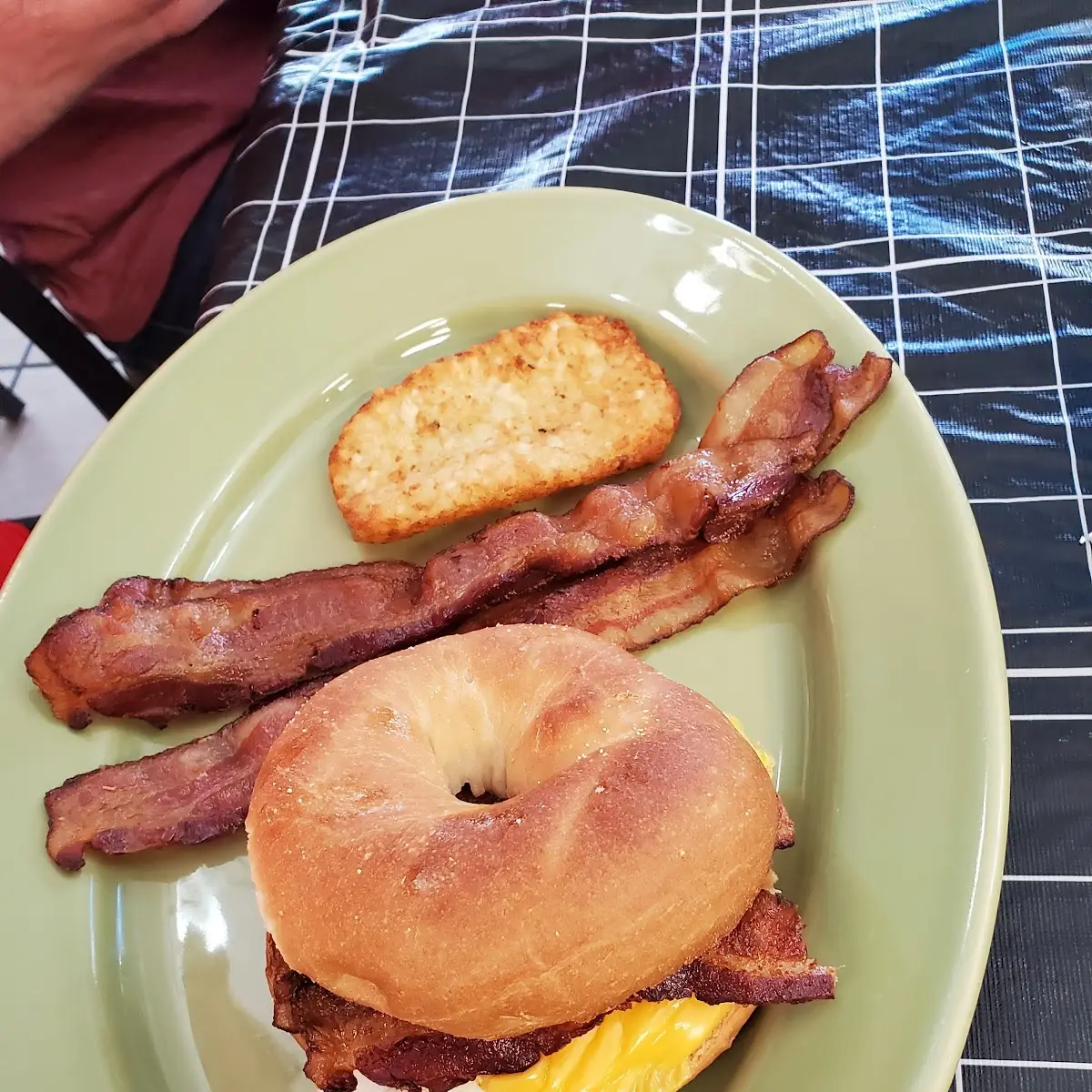 Bacon Egg and Cheese Sandwich