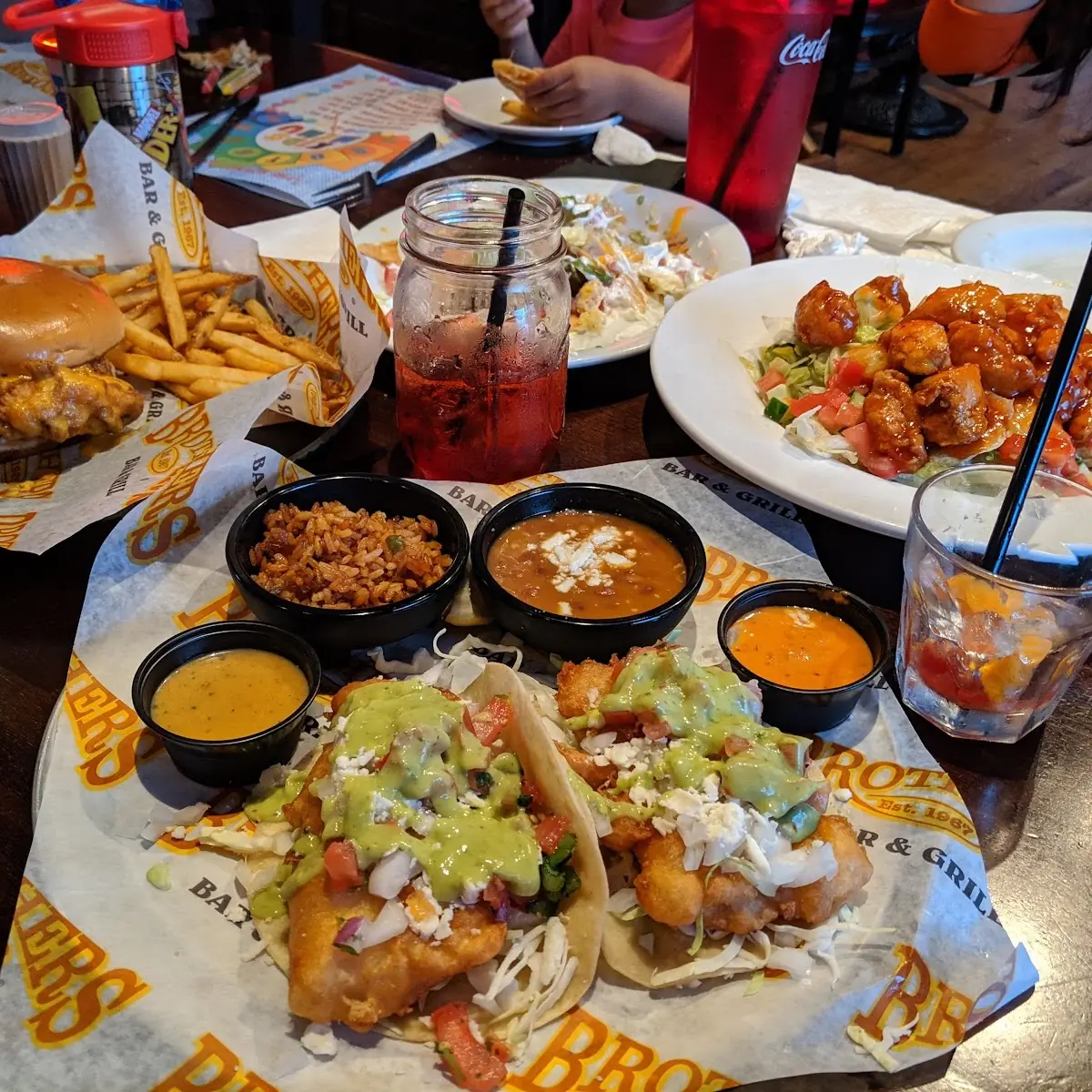 Brothers Street Tacos Battered Cod