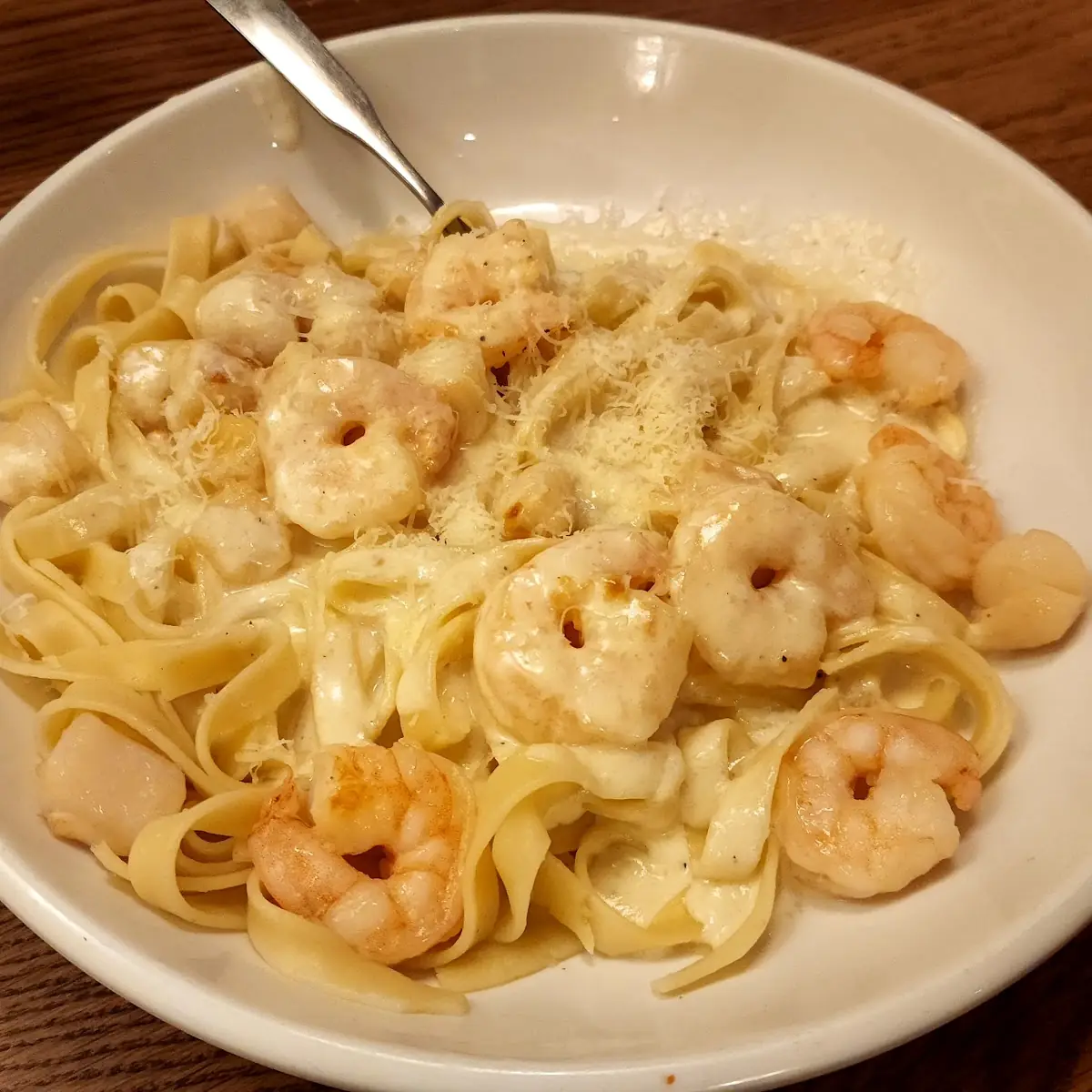 Shrimp Alfredo Pasta