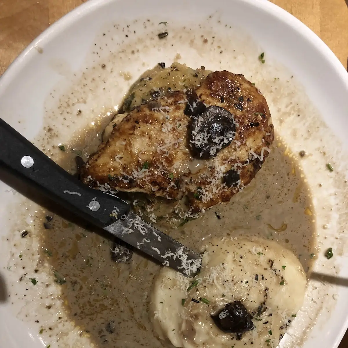 Stuffed Chicken Marsala