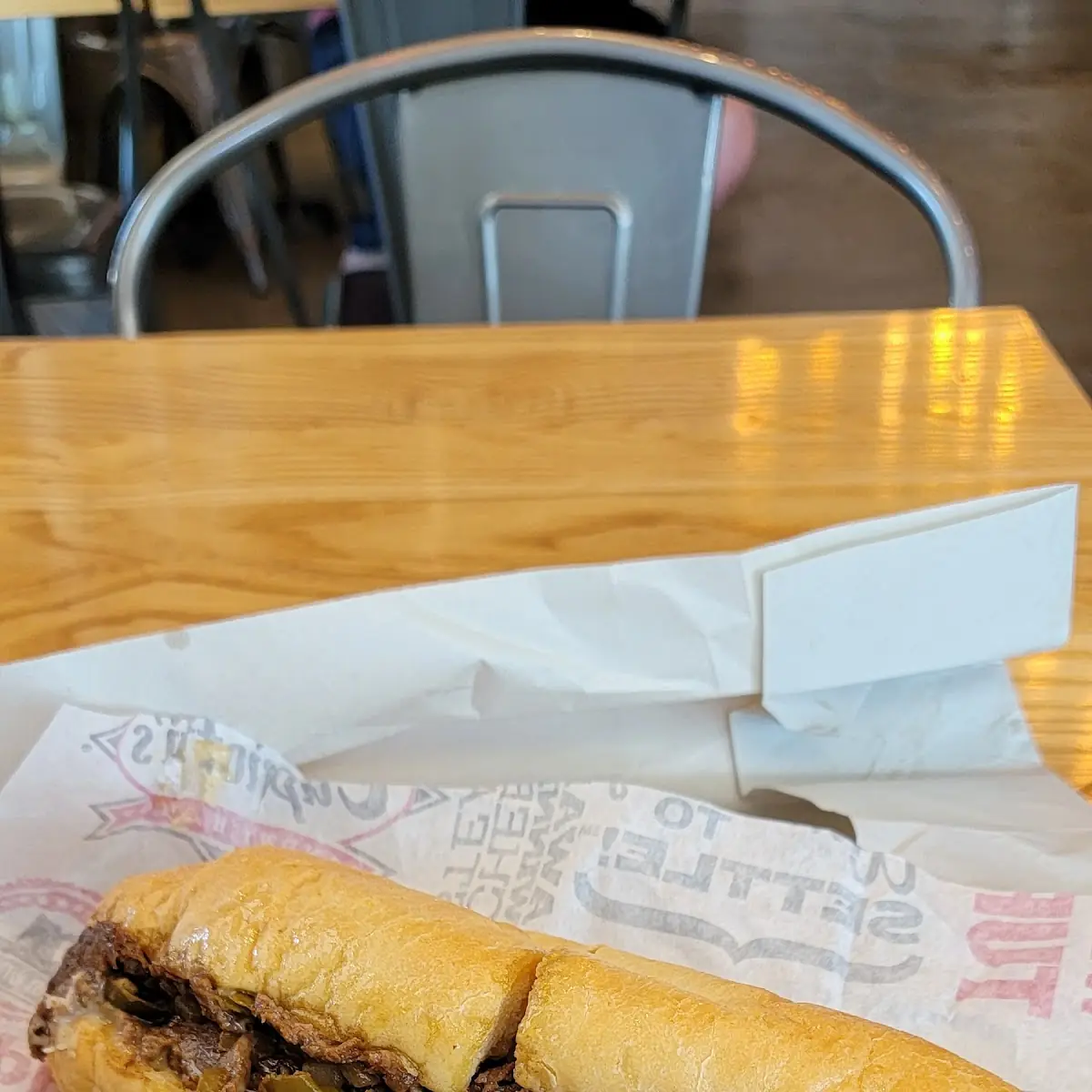 Wague Philly Cheese Steak Sandwich