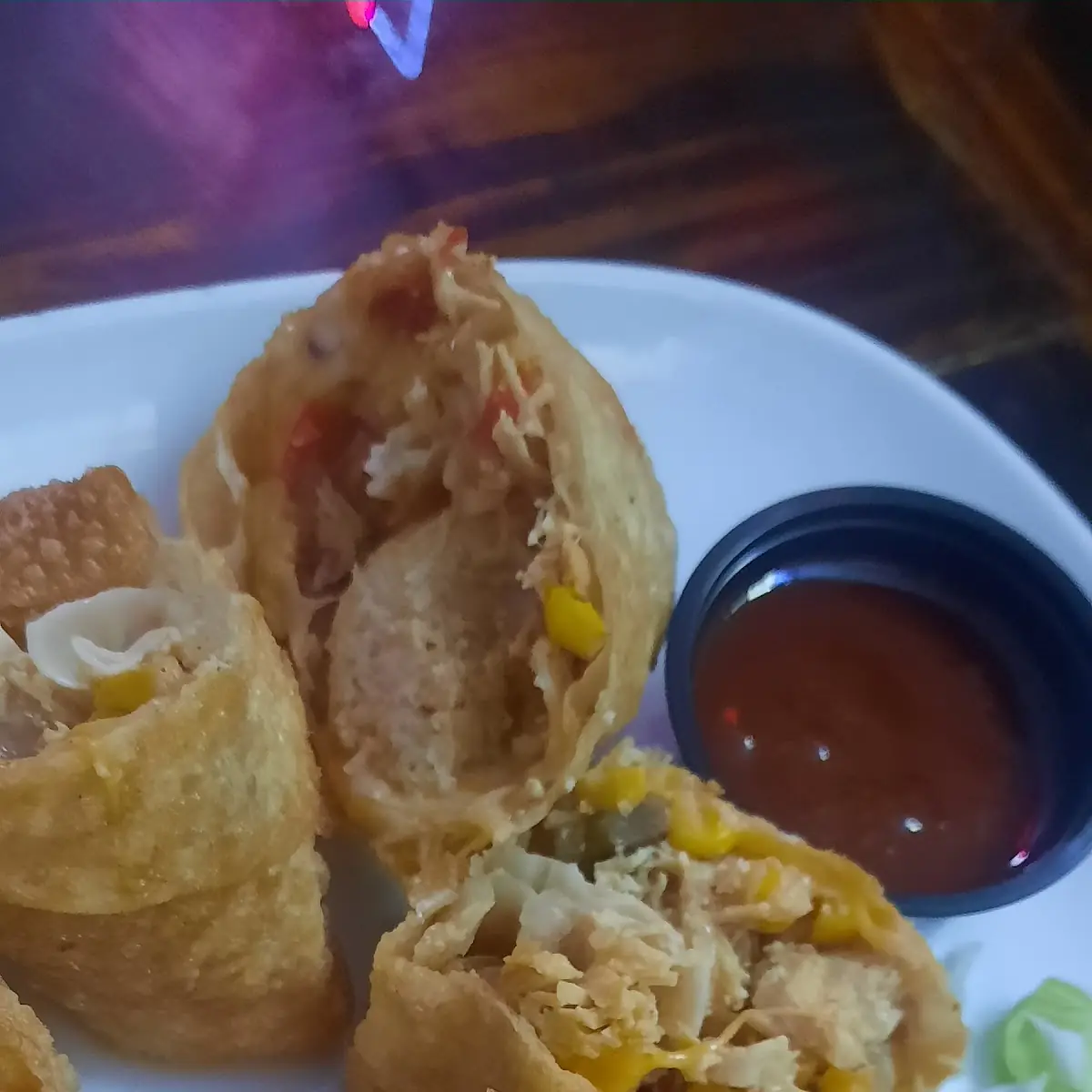 Egg Rolls Both Are Great