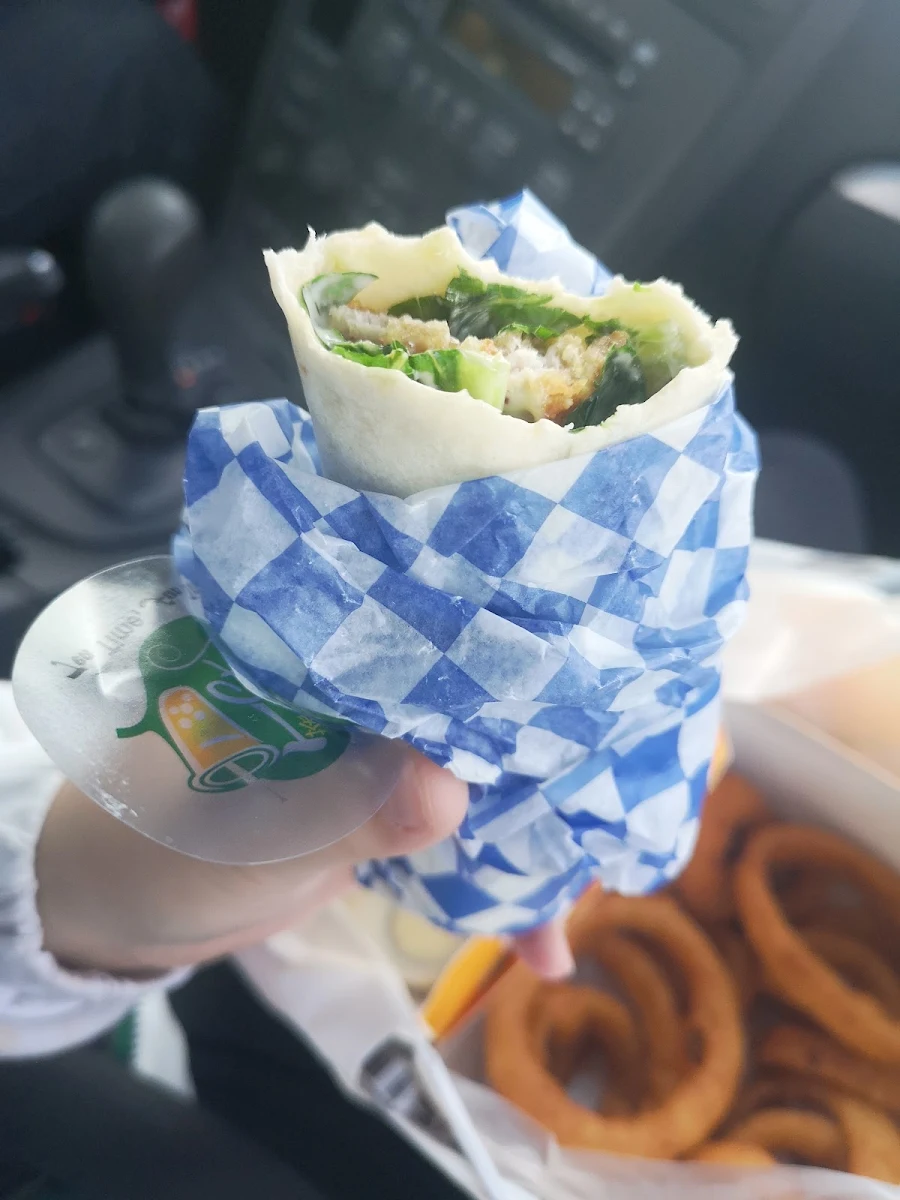 Chicken Wrap, Tea Funny