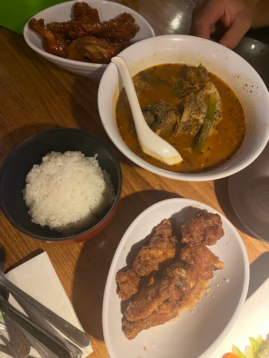 Curry Beef Brisket with Rice, Tea Funny