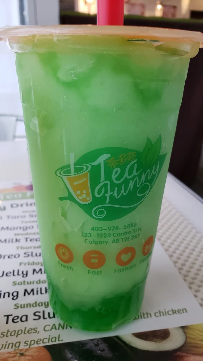 Green Apple, Tea Funny