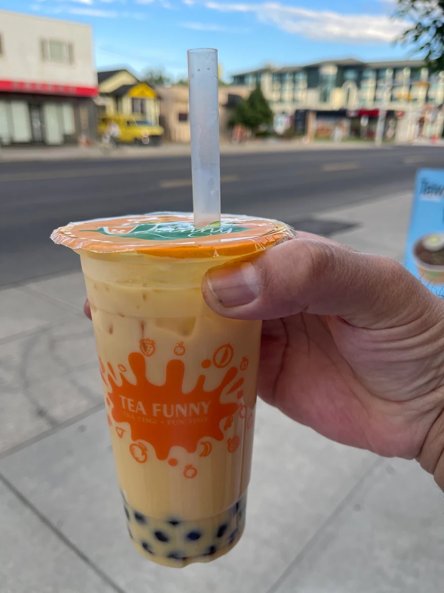Pudding Milk Tea, Tea Funny