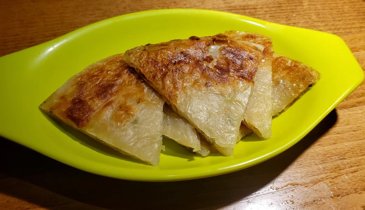 Scallion Pancake, Tea Funny