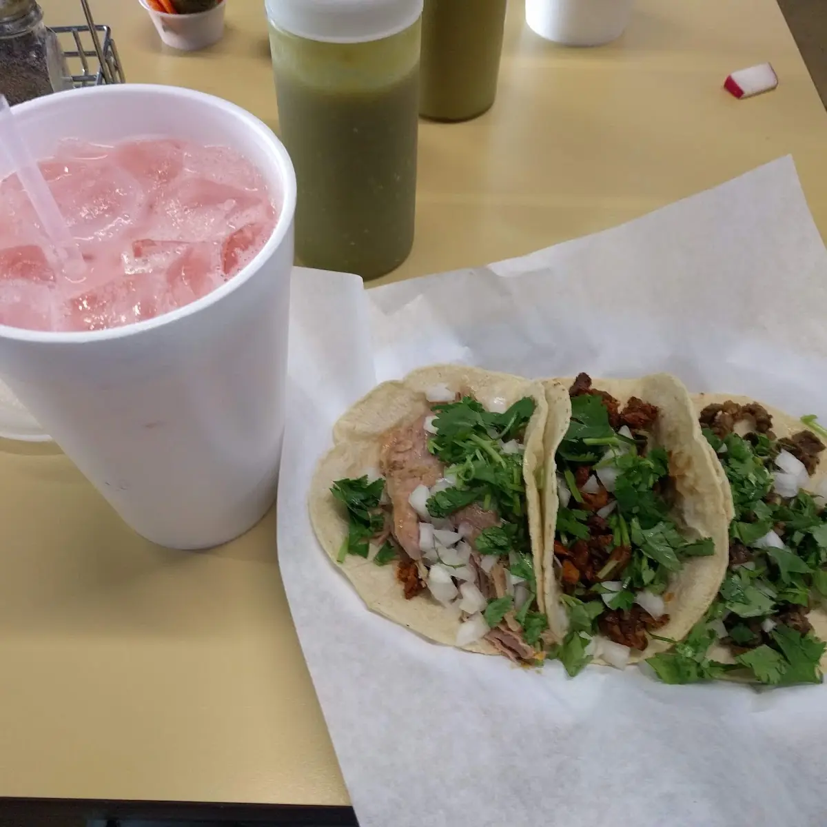 Two Carne Azada Tacos
