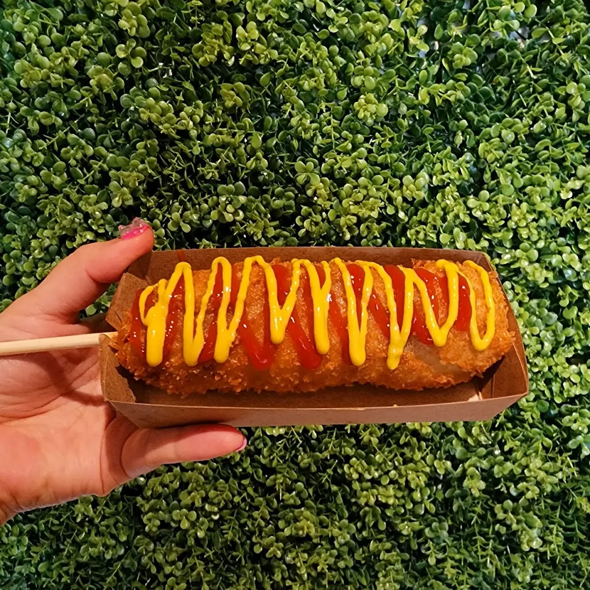 Hot Cheetos Corn Dog