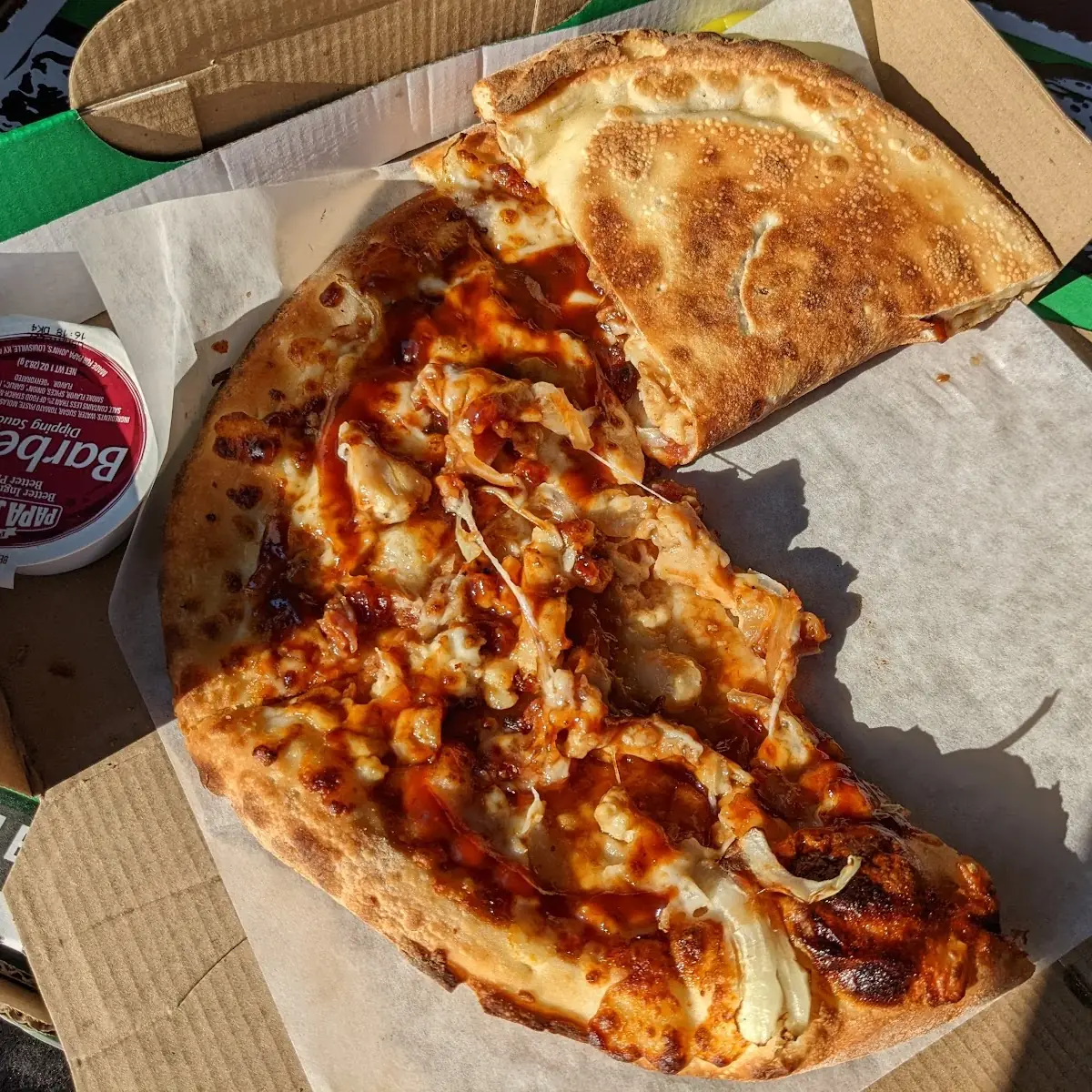 BBQ Chicken Papadilla