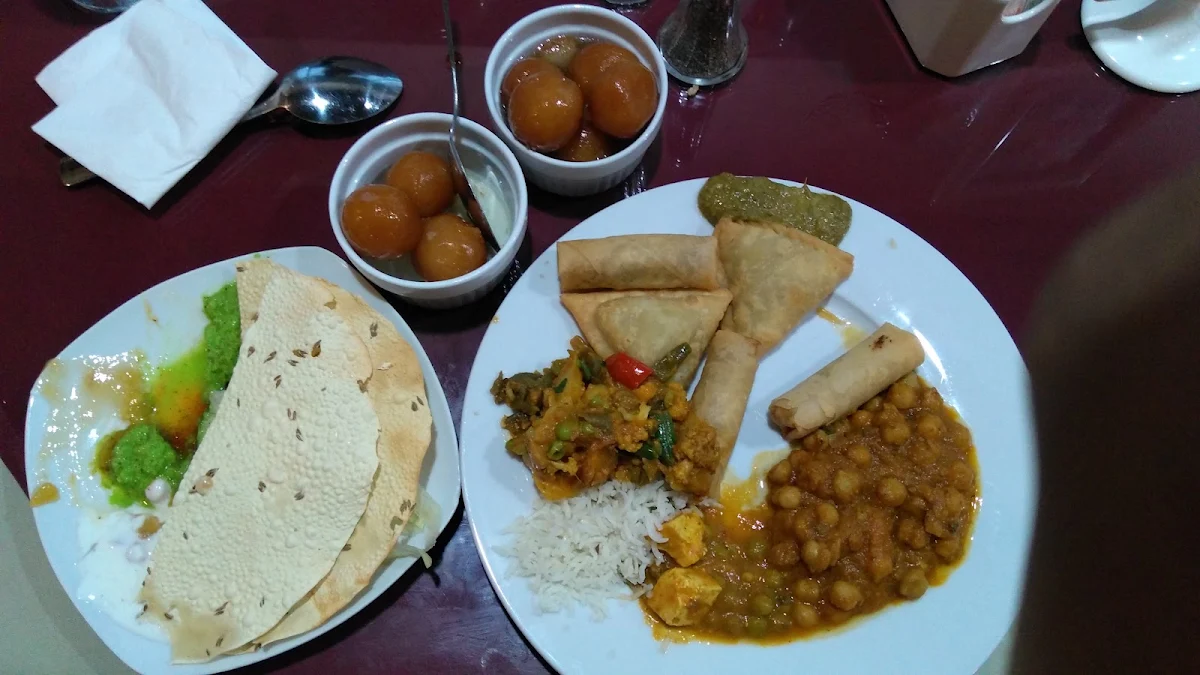 Fixed Thali, Royal Indian Buffet and Sweets
