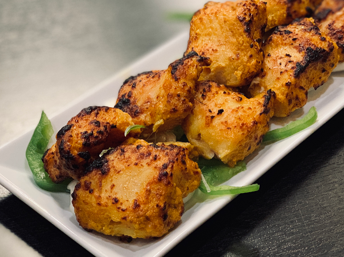 Hyderabadi Fish Tikka, Royal Indian Buffet and Sweets