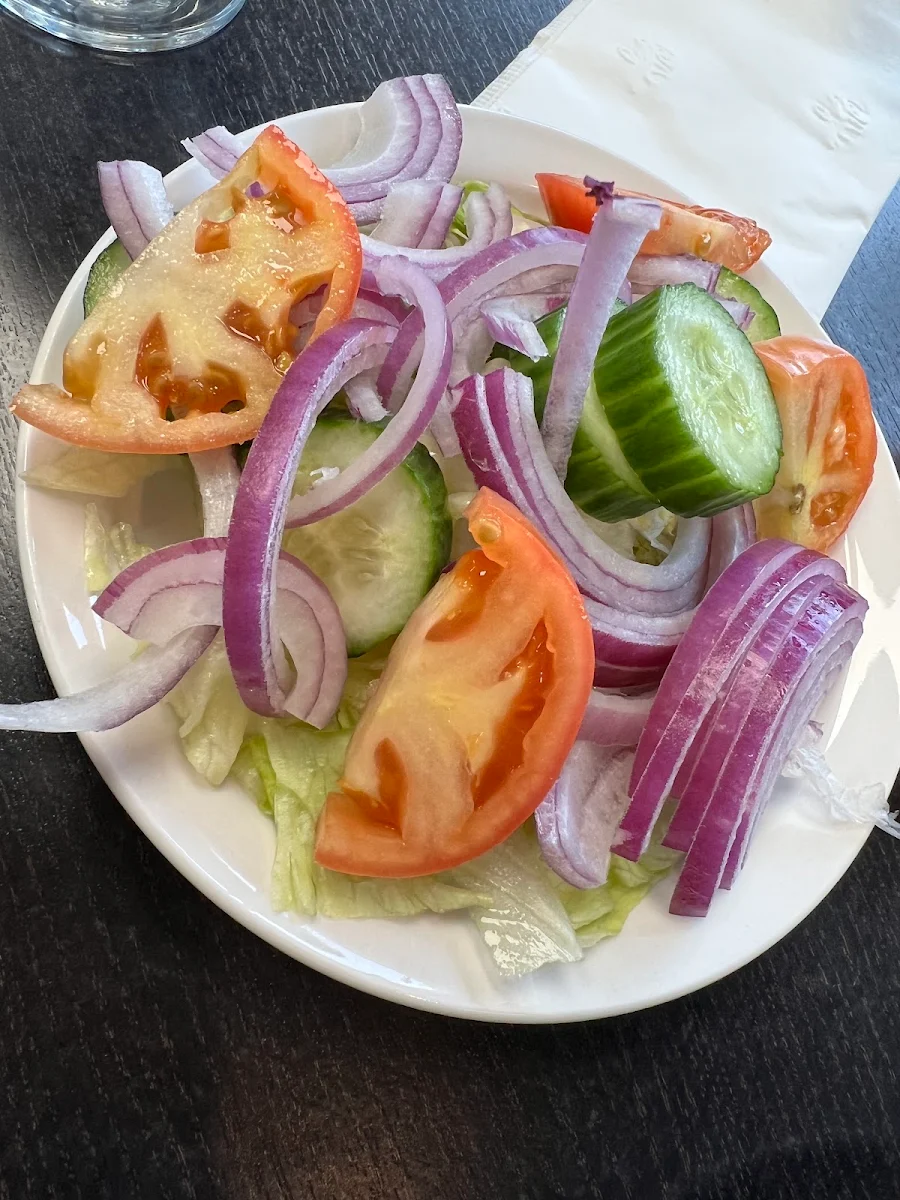 Mixed Salad, Royal Indian Buffet and Sweets