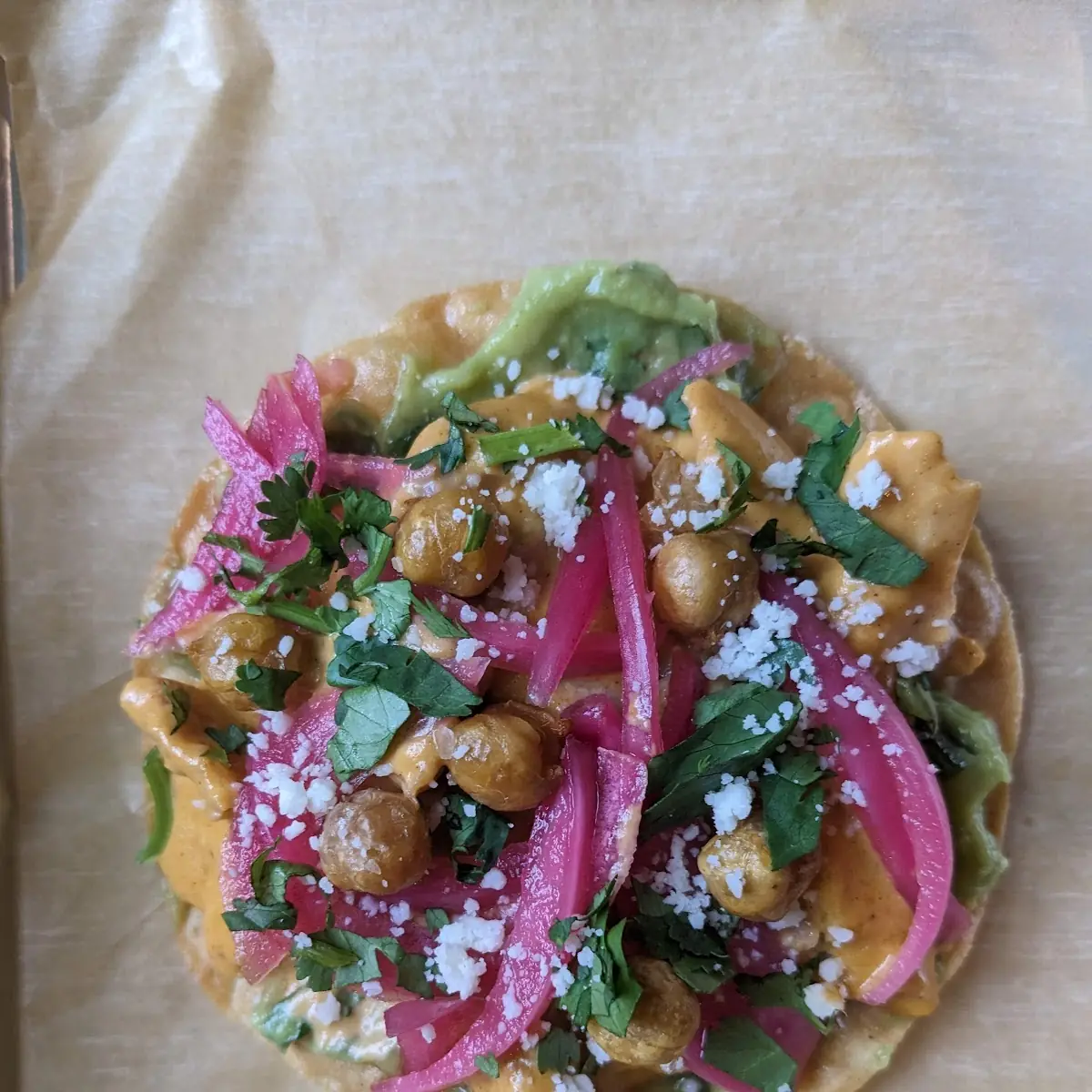 Sweet Potato El Camoté Taco