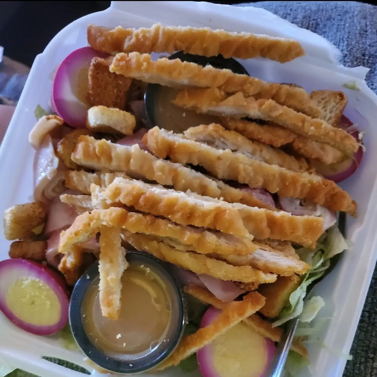 Chef Salad Add Crispy Chicken