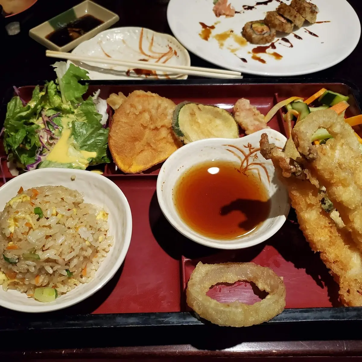 Fried Shrimp and Vegetable Tempura