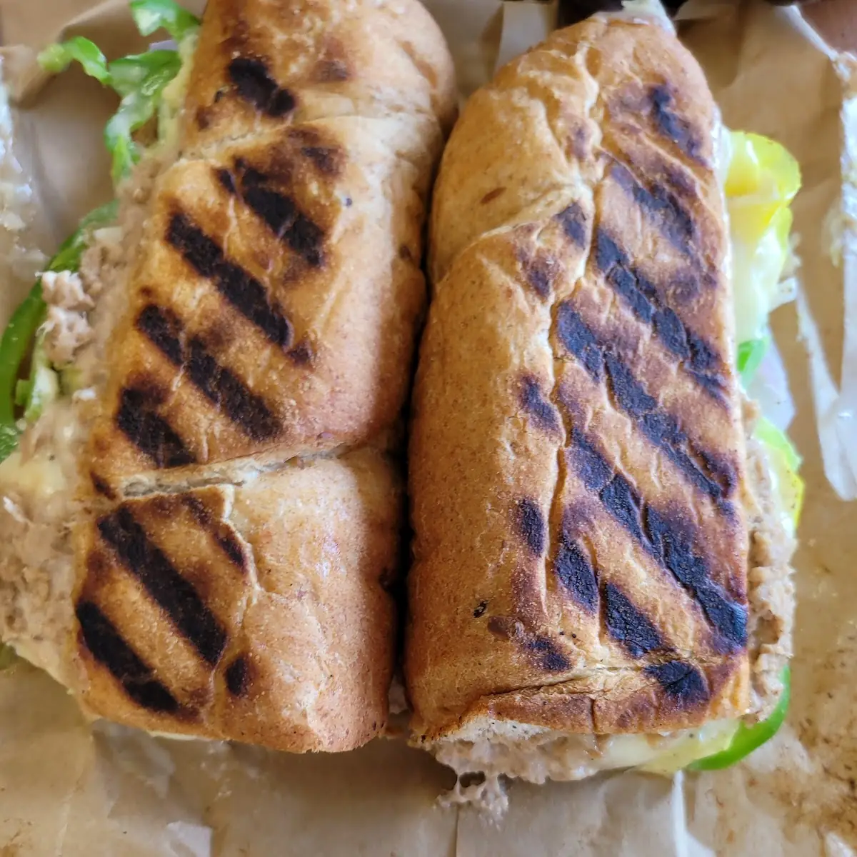 Tuna Melt Panini