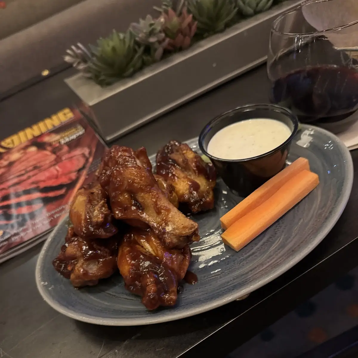 Bourbon BBQ Wings