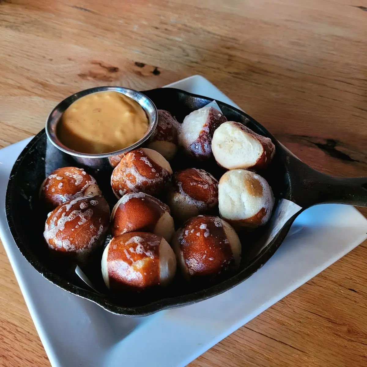 Warm Pretzel Bites