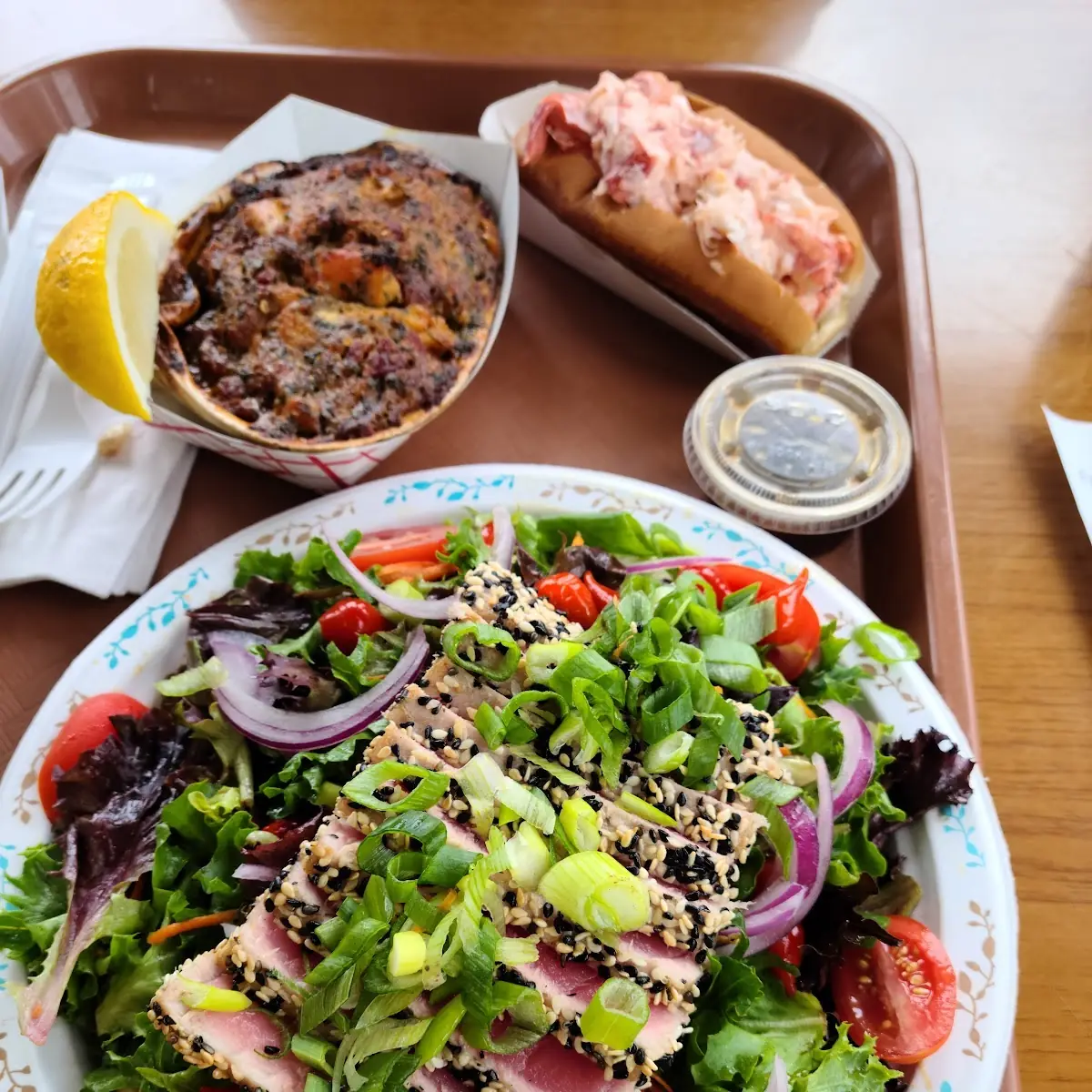 Black & Blue Salad