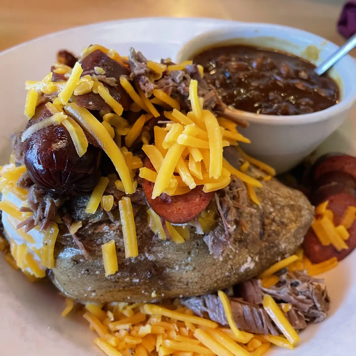 King Loaded Baked Potato