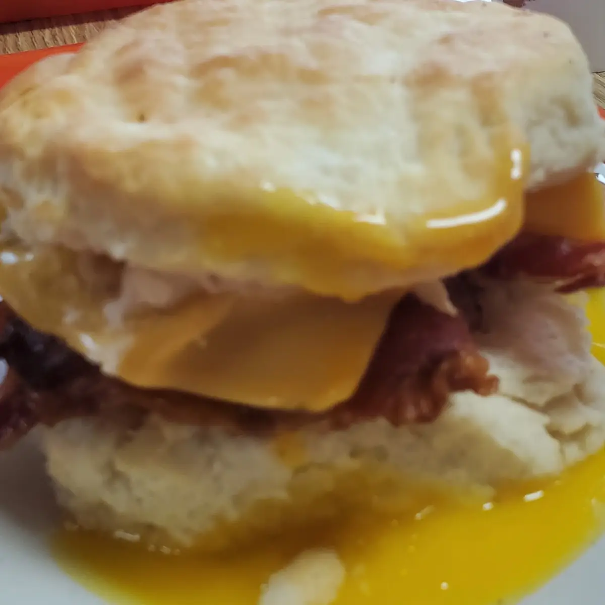 Bacon Egg and Cheese Biscuit