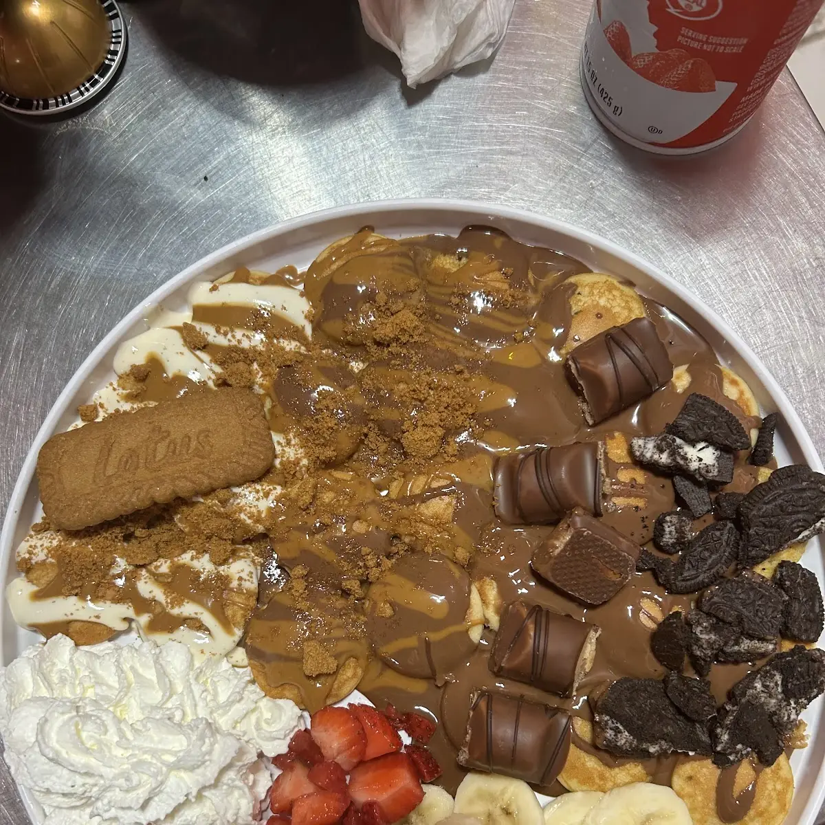 Biscoff Mini Pancakes
