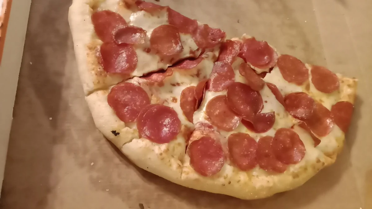 Stuffed Crust Pepperoni Pizza