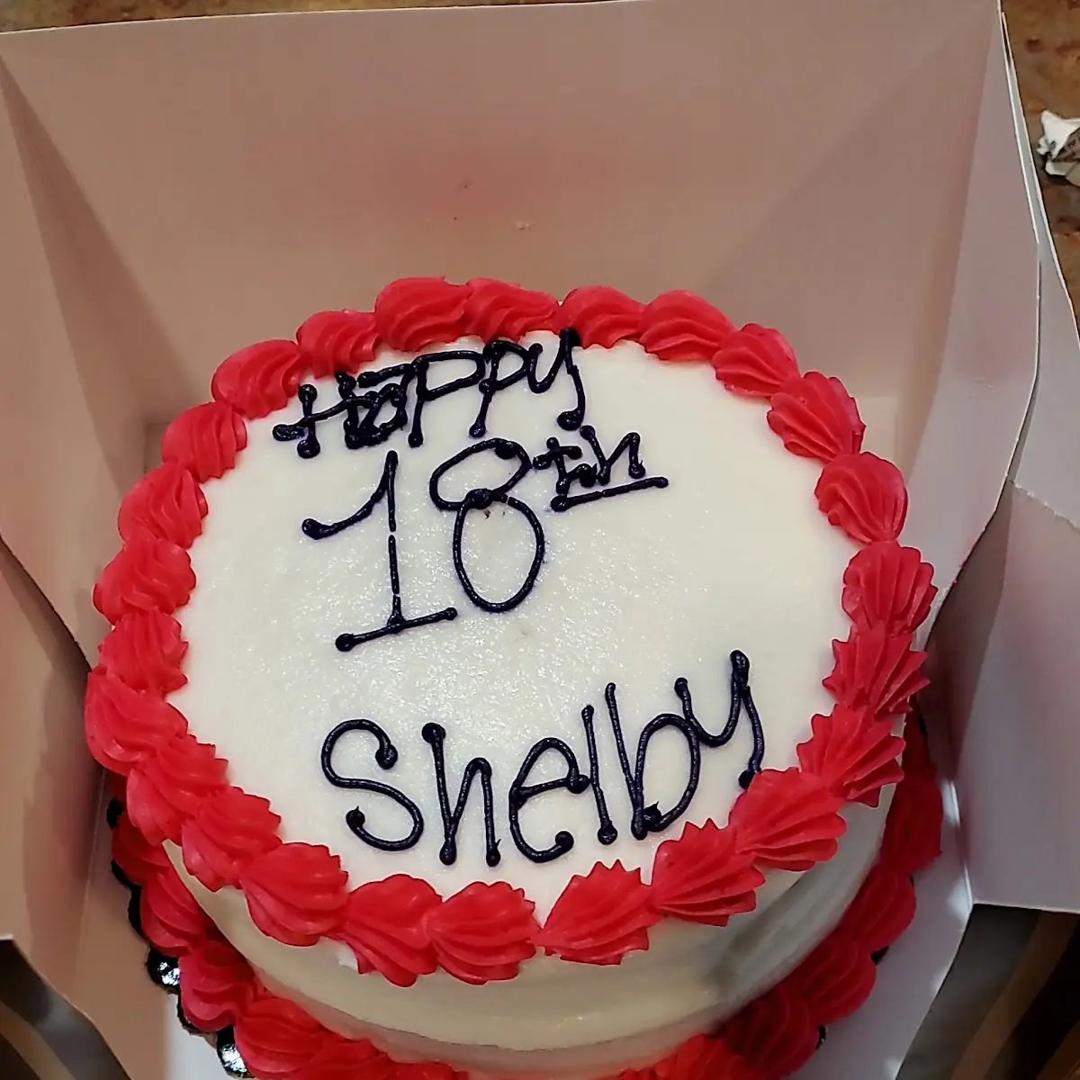 Shelby Birthday Cake