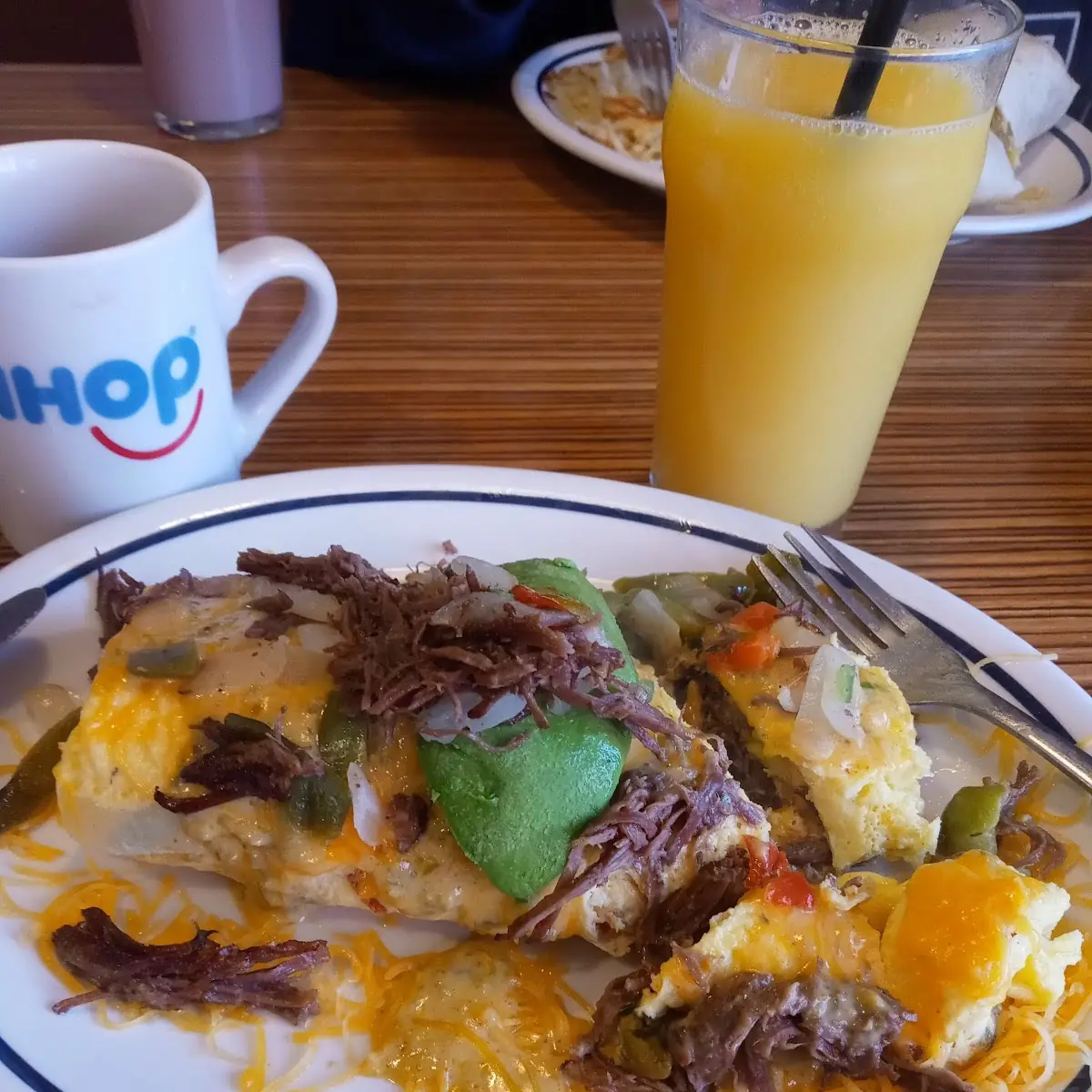 Denver Omelette Burger