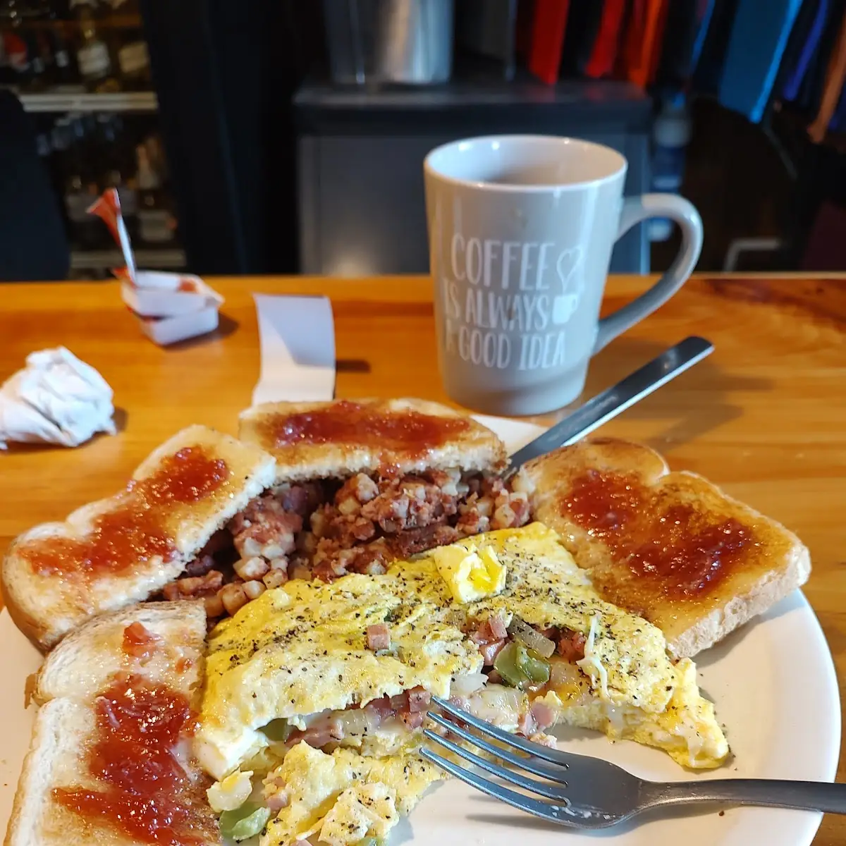 Denver Omelet & Toast
