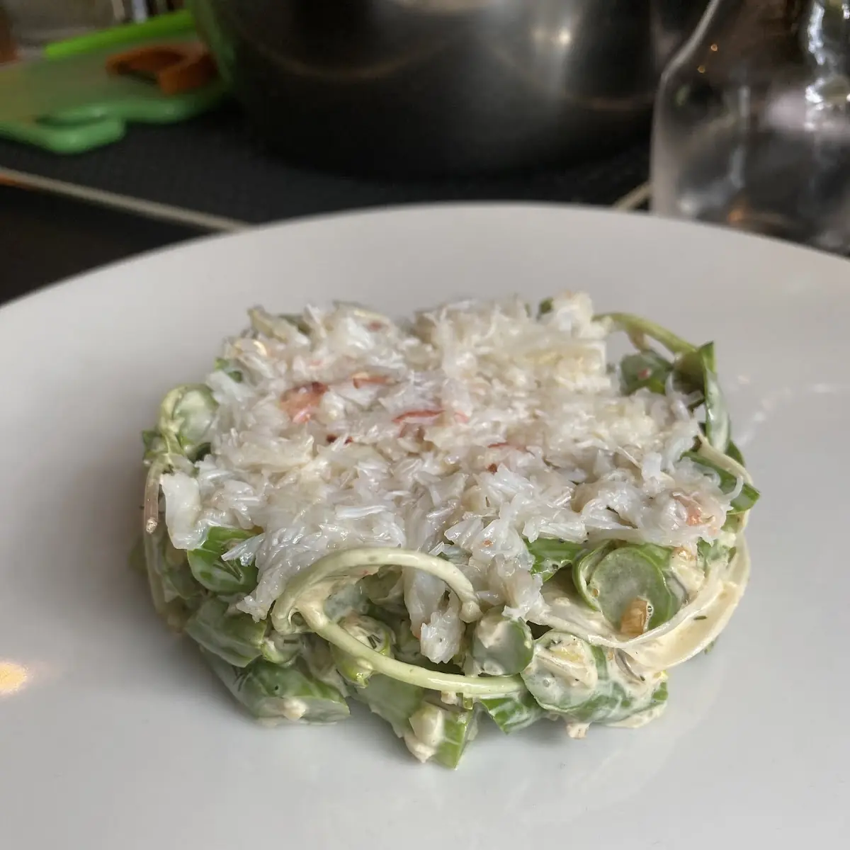 Asparagus Salad with Crab
