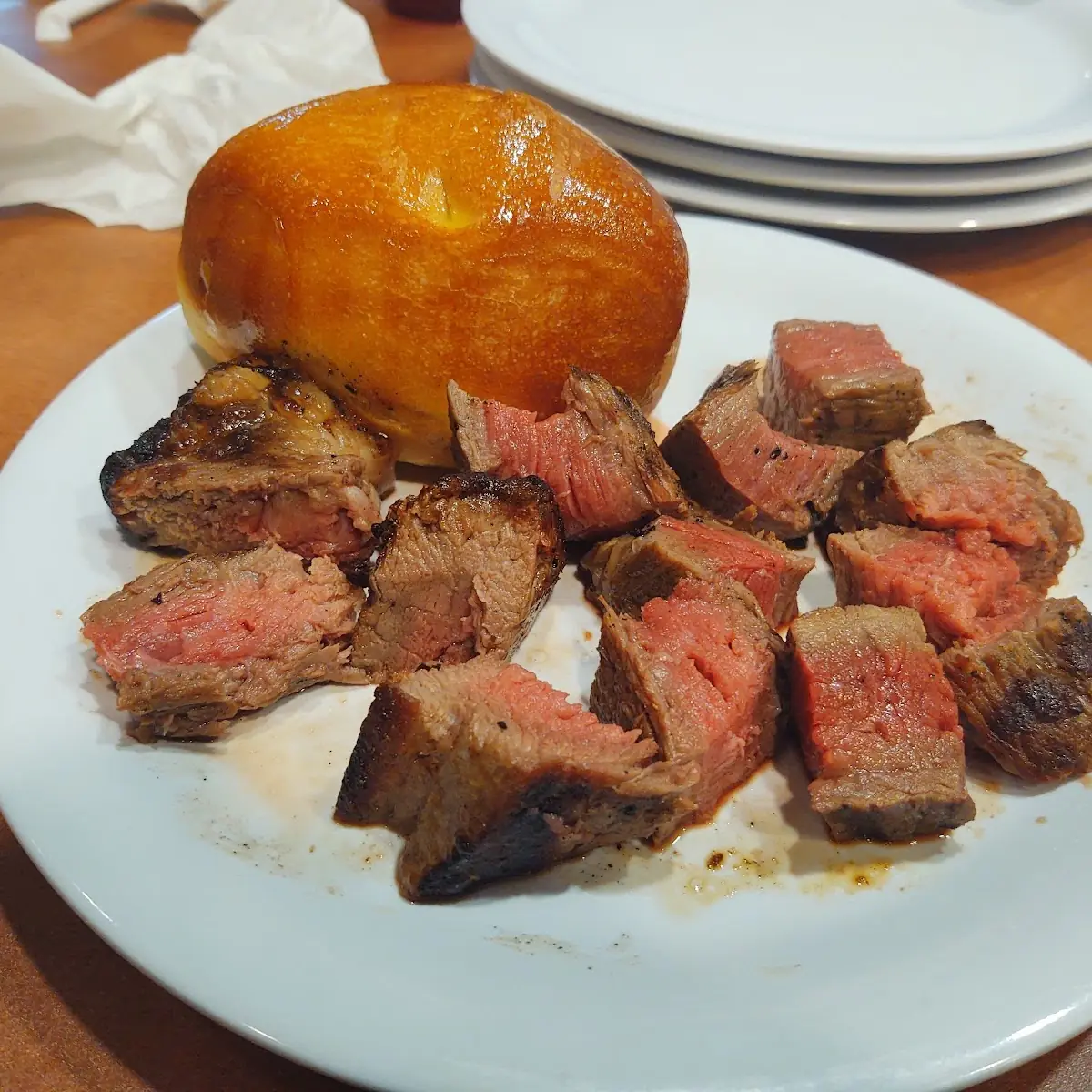 Medium Rare Sirloin Steak
