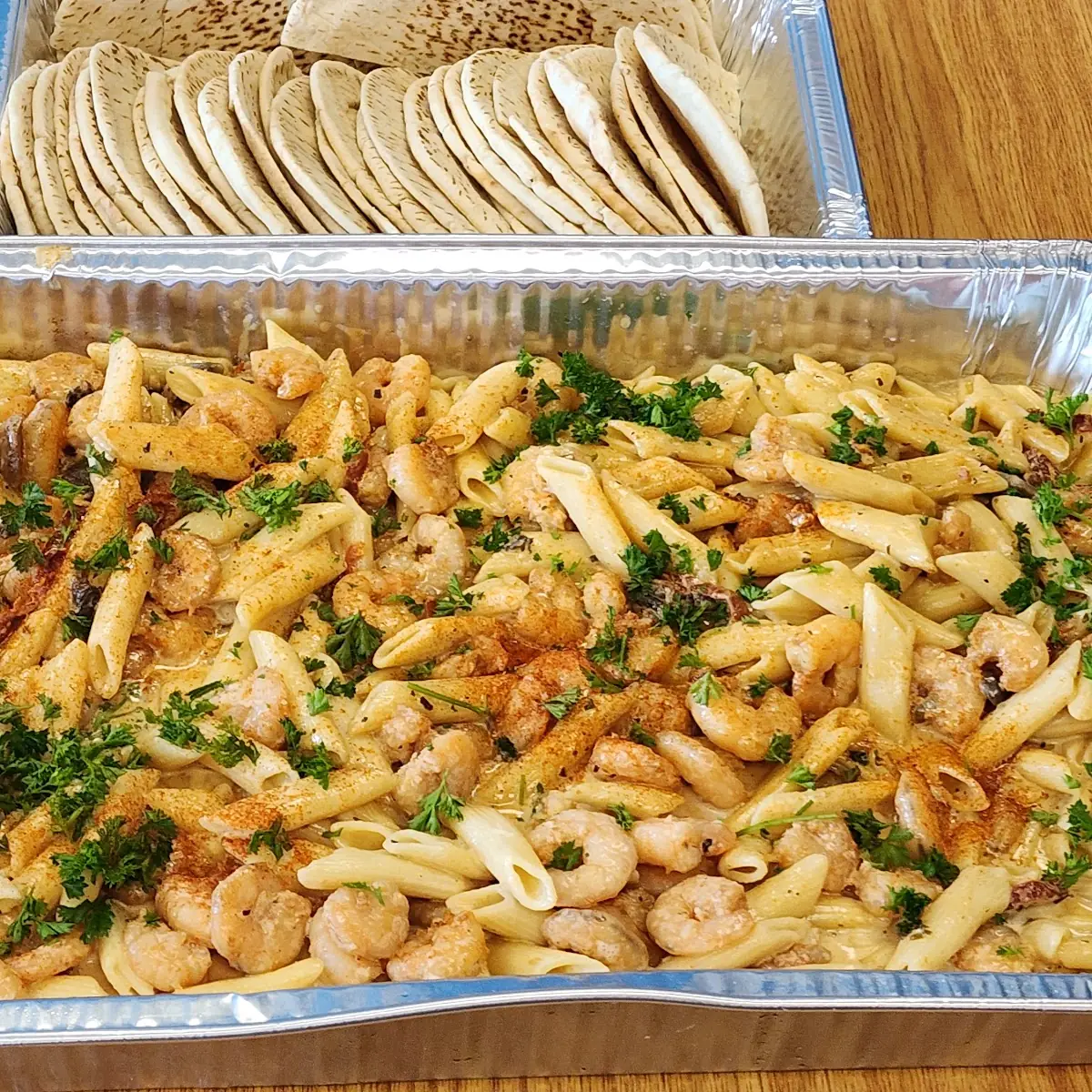 Chicken Shawarma or Gyro Pasta