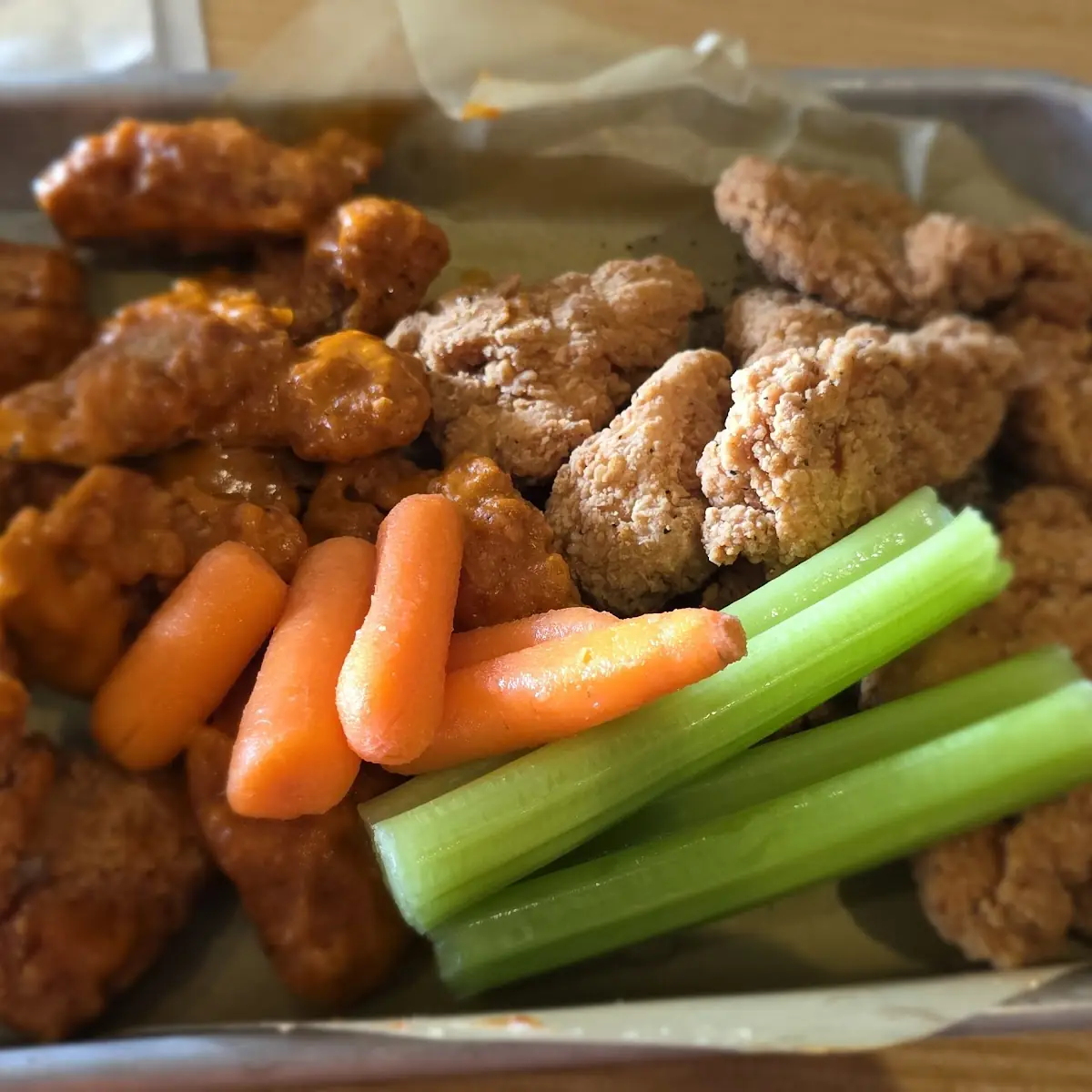 Asian Zing Cauliflower Wings