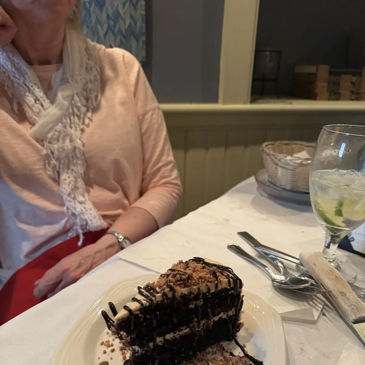 Chocolate Peanut Butter Layer Cake
