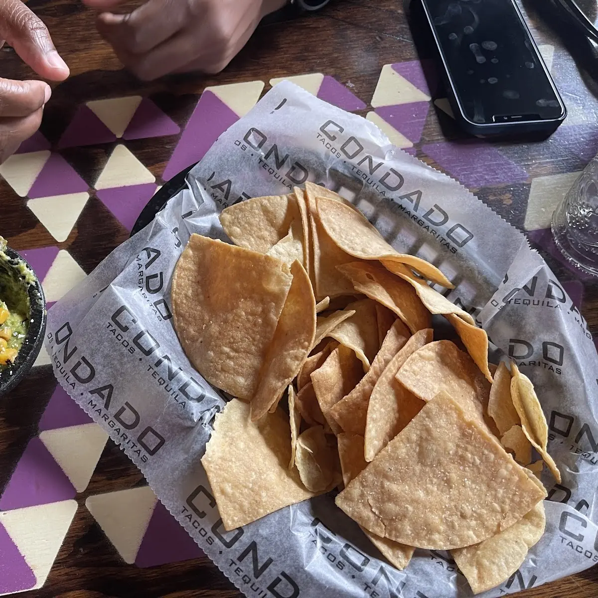 Chips with Salsa Verde